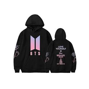 Kpop BTS Love Yourself Her Hoodie Suga Rap-Monster Unisex Fashion Jumper for Women Men Sweatshirt 