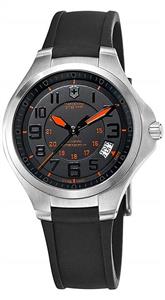 ساعت مچی مردانه ویکتورینوکس مدل  Swiss Army Base Camp Steel Quartz Black Rubber Strap Men's Watch Black Dial کد 241464