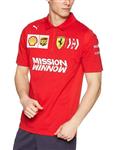 Ferrari Scuderia 2019 F1 Men's Team Polo Shirt Red