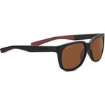 Serengeti Eyewear Sunglasses Egeo Sanded Black/Brown Polarized Brown Drivers