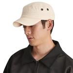 WHITE BIRD Military Hat Men Cotton Classic Army Cap Adjustable Comfy Cadet Hat Vintage Flat Top Cap