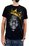 Faces | Notorious B.I.G. | Men's Organic T-Shirt Hand Printed In Italy