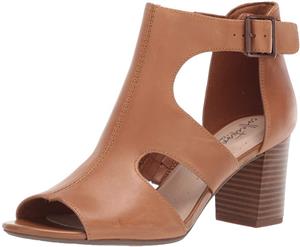 CLARKS Women's Deva Heidi Heeled Sandal 