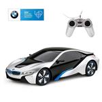 RASTAR BMW i8 RC Car BMW i8 1/24 Remote Control Car, 2019 BMW Toy Car - Silver