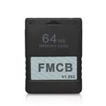 RGEEK FreeMcBoot FMCB 1.953 PS2 Memory Card 64MB for Sony Playstation 2 PS2,Just Plug and Play, Help You to Start Games on Your Hard Disk or USB Disk