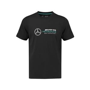 چاپ روی تیشرت بنز BENZ AMG Petronas Mercedes Benz AMG Petronas Formula 1 Men's Black Logo T-Shirt