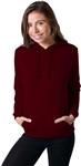 Friday Chic Women's Basic Pullover Hoodie with Front Pocket