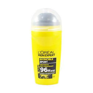 مام رول ضد تعریق مردانه لورآل سری Men Expert مدل Invincible Sport L'ORÉAL Men Expert - Deodorant Roll-On Invincible Sport, 50 ml