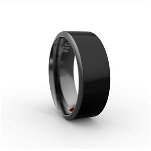 fwm Multifunctional NFC Smart Ring, 2018 New Waterproof Intelligent Magic Smart Ring Universal Wear Finger Digital Ring for Samsung, Huawei, Android and NFC Cellphone Mobile Phone (70mm) 