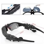 Bluetooth Glasses Headphones, EIISON Wireless Sunglasses Sun Glasses Music Handsfree Headset Headphones for Smart Phone PC Tablet IPHONE6 /6 Plus Samsung Bluetooth Devices Driving Cycling Polarized