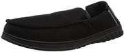 Dearfoams Men's Perforated Moccasin with Gore Slipper