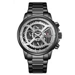 Mgae Men Fashion Casual Sports Watches Military Quartz 24 Hour Dial Male Clock