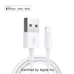 Apple iPhone/iPad Charging/Charger Cord Lightning to USB Cable[Apple MFi Certified] Compatible iPhone X/8/7/6s/6/plus/5s/5c/SE,iPad Pro/Air/Mini,iPod Touch(White 1M/3.3FT) Original Certified