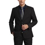 WEEN CHARM Men's Suits One Button Slim Fit 2-Piece Suit Blazer Jacket Pants Set