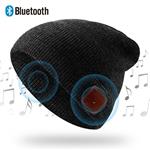 NICEWELL Wireless Bluetooth Beanie Musical Hat Bulit in Headphones and Speakers, Unique for Teenagers and Unisex Adult (Black)