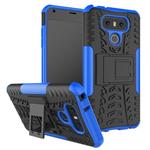 Windpnn LG G6 Heavy Duty Shockproof Case Dual Layer Hybrid Scratch Resistant TPU Dual Layer Protective Case Cover LG G6(Blue)