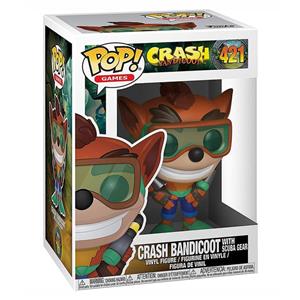 فیگور فانکو پاپ مدل Crash Bandicoot Funko Pop Games: Crash Bandicoot - Crash With Scuba Gear Collectible Figure, Multicolor - 33916