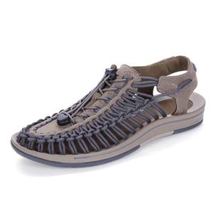 CHENG XIN Yong Sheng Men's Uneek Sandals Summer Beach Stripes Sandles with Massage Insole