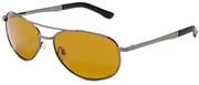 Eagle Eyes Aviator Polarized Sunglasses - Aviator Glasses with Brow Bar