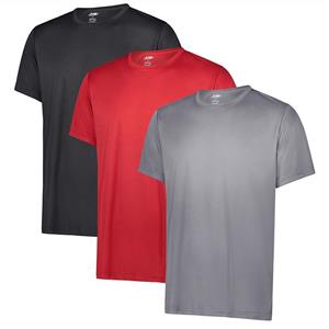 X-PRO Men's Dry-FIT Active Athletic Moisture Wicking Performance Crew Neck T-Shirts [3-Pack]