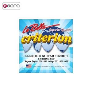 سیم La bella C200TT Electric Guitar String La Bella Electric Guitar String C200TT