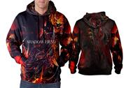 Dota 2 Shadow Fiend Game Online T-Shirt, Pullover, Zipper Men's Sublimation Fullprint Size S - XXXL