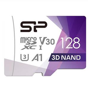 کارت حافظه microSDXC U3 ظرفیت 128 گیگابایت سیلیکون پاور Superior سرعت 100MB/s