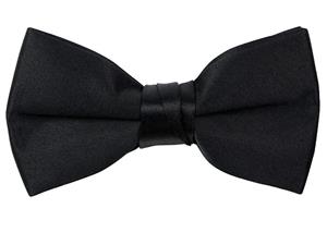 Spring Notion Boys' Pre-tied Banded Satin Bow Tie