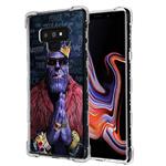 for Galaxy Note 9, Raised Edge Slim Protective Rubber TPU Case Cover - Avengers Thanos #Crown