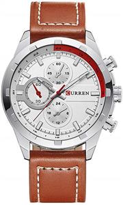 کد 1336 ساعت Curren 8309 New collection CURREN Original Men's Sports Waterproof Leather Strap Wrist Watch Good Quality 8216 