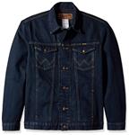 Wrangler Men's Western Style Unlined Denim Jacket