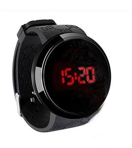 Techno Pave Digital Touch Screen Sports Smart Watch with Rubber Silicone Band 