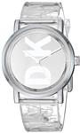 DKNY Soho Women's Three Hand Wrist Watch-Translucent Band