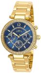 Invicta Women's Angel Quartz Watch with Stainless Steel Strap, Gold, 18 (Model: 29925)