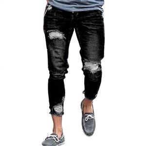 Lookatool Jeans Men Regular Fashion Comfort-Fit Jeans Pants #19032602N#