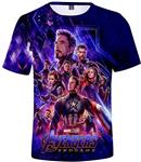 Men's 3D Avenger's Endgame T-Shirt Quantum Sports Suit Fitness Shirt,Sweatshirt Hoodie