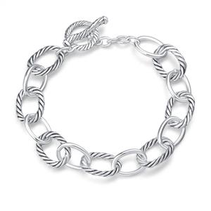UNY Bracelet Designer Brand Inspired Antique Women Jewelry Cable Wire Vintage Valentine 