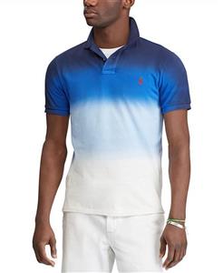 Polo Ralph Lauren Men's Dip Dyed Classic Fit Mesh Polo Shirt