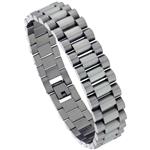 Stainless Steel Rolex Style Bracelet For Men, 5/8 inch wide, 8.5 inch