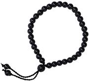 33-Bead Tasbih Bracelet Natural Hematine Stone 6mm Round Beads w/out dividers Prayer Beads Zikr Muslim Rosary