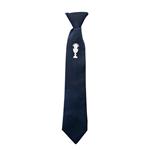 Boy's First Communion Tie White or Navy with Embroidered Cross or Chalice