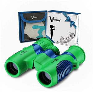 Kids Binoculars 8x21 by Vanstarry Shock Proof Compact Toy for Boys and Girls with High Resolution Real Optics Bird Watching Travel Safari Adventure Outdoor Fun 