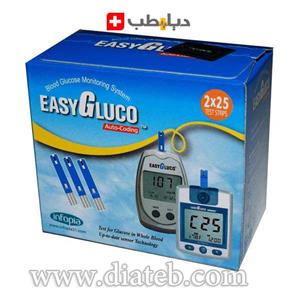 نوار تست قند خون ایزی گلوکو 50 عددی EasyGluco TEST STRIP