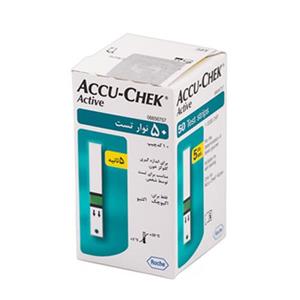 نوار تست قند خون اکیو چک اکتیو | Accu Chek Active Accu Chek Active Test Strip