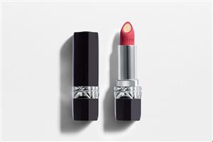 رژ لب دیور فرانسه ROUGE DIOR DOUBLE ROUGE Christian Dior Double Rouge Matte Metal Color Lipstick for Women, Pulsing Red, 0.12 Ounce