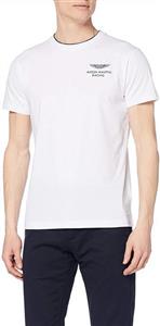 Hackett Men's Cotton Double Collar T-Shirt White