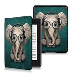 Anvas Case for Kindle Paperwhite 10th Gen 2018,Thinnest Light Shell Smart Cover with Auto Wake/Sleep for All-New Amazon Kindle Paperwhite 6 Inch 2018 Release, Music Elephant