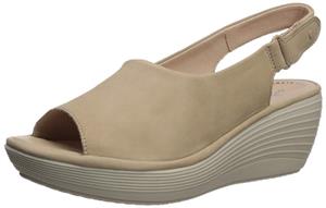 CLARKS Women's Reedly Shaina Wedge Sandal 