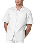 Adar Universal Men's Zippered Short Sleeve Jacket (Available in 7 solid colors)