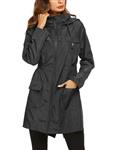 Romanstii Raincoat Outdoor Women's Lightweight Jackets Waterproof Packable Active Outdoor Rain Jacket